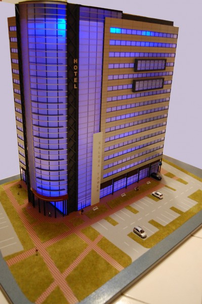 Kaluga Tower Makett