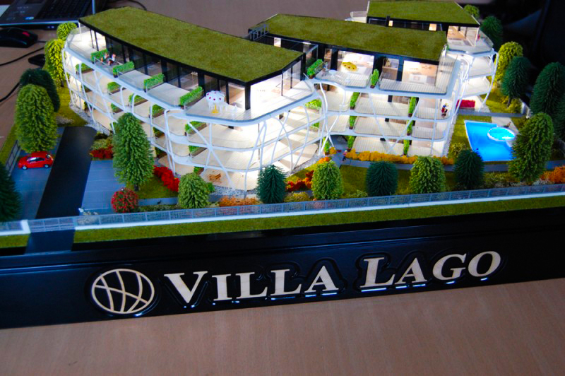 Villa Lago Épületmakett