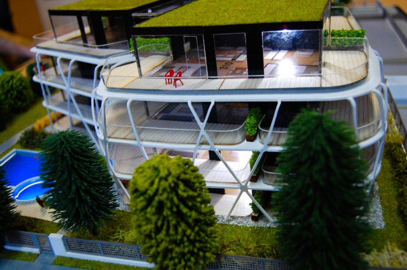 Villa Lago Épületmakett