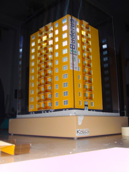 Megújuló Energia Társasház Makett