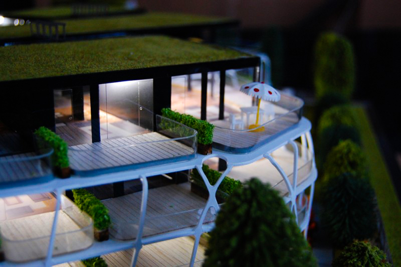 Villa Lago Épületmakett