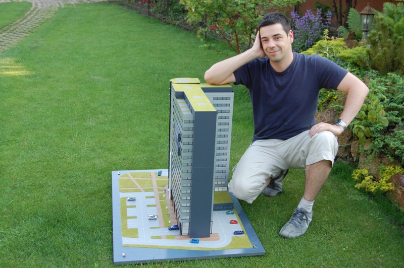 Kaluga Tower Makett