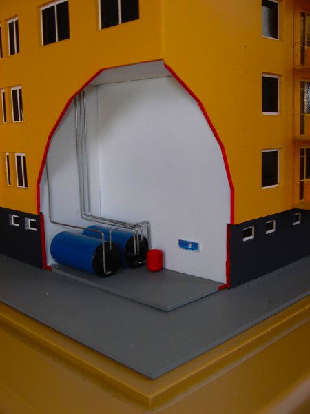 Megújuló Energia Társasház Makett